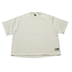 18 East Grahame Big Tee Men's Small White Heavyweight Cotton Streetwear